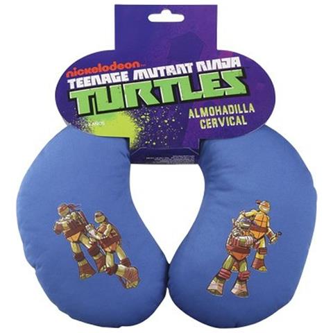 Cuscino Da Viaggio Teenage Mutant Ninja Turtles Tur2010 Azzurro - Foto 4