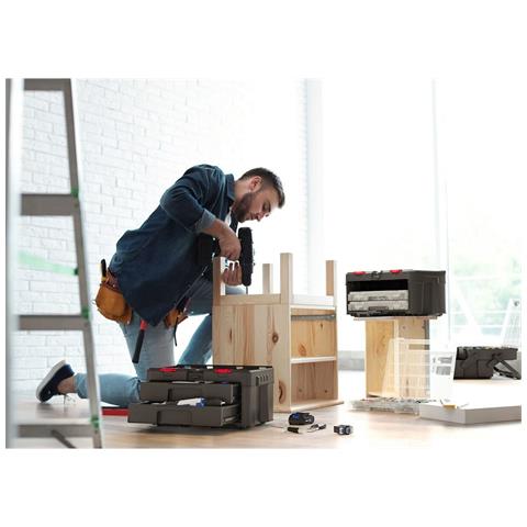 Cassetta Degli Attrezzi 253384 Resina Policarbonato 48,1 X 23,3 X 33,2 Cm - Foto 2