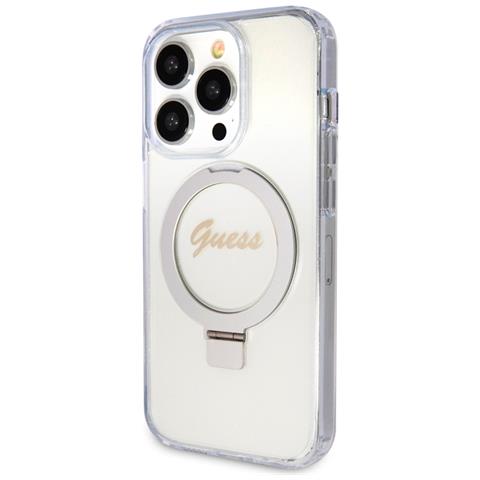 Cover Per Iphone 15 Pro Tpu Ring Stand, Trasparente - Foto 1