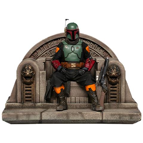 Star Wars - Boba Fett On Throne Deluxe Figure - Foto 1
