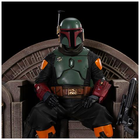 Star Wars - Boba Fett On Throne Deluxe Figure - Foto 8