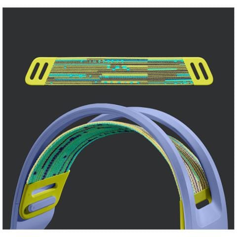 Cuffie da Gioco Wireless GG733 Colore Lillà - Foto 3