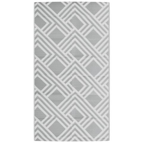 Tappeto Da Esterni Grigio 80x150 Cm In Pp - Foto 2