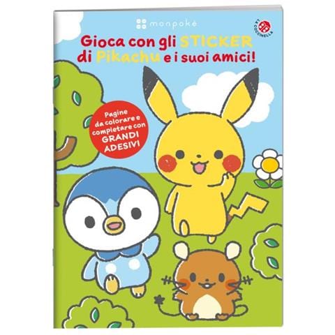 Gioca Con Gli Sticker Di Pikachu E I Suoi Amici! Monpoke - Foto 1