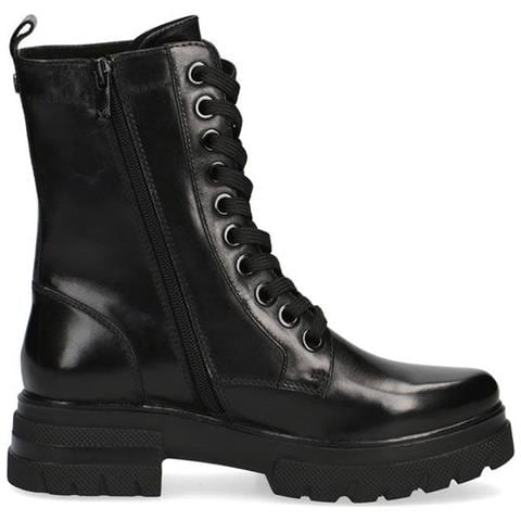 Black Casual Closed Booties Stivaletti Pelle Scarpe Donna Nero Eu 37, 9-25216-29-022 - Foto 3