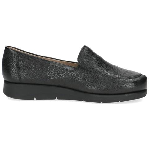 Black Casual Closed Loafers Mocassino Pelle Scarpe Donna Nero Eu 38, 9-24750-41-02b - Foto 3
