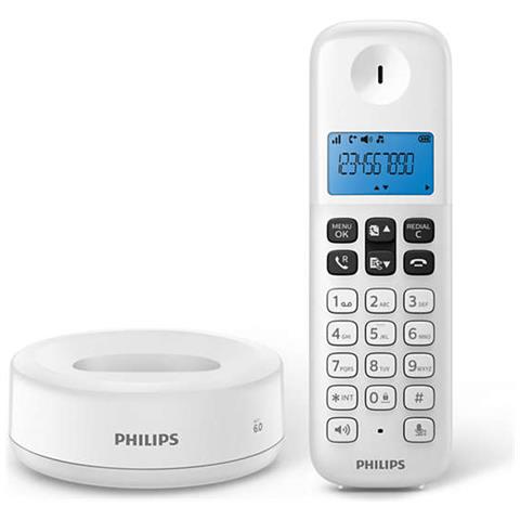 D1611W / 34 telefono Telefono DECT Identificatore di chiamata Bianco - Foto 5