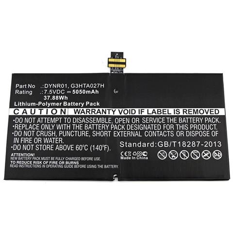 TABX-BAT-MIS172SL batteria ricaricabile industriale Polimeri di litio (LiPo) 5050 mAh 7,5 V - Foto 1