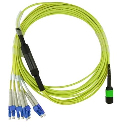Mtp-4lc-s5m-bo Cavo Infiniband E In Fibra Ottica 5 M 4x Lc Verde - Foto 1