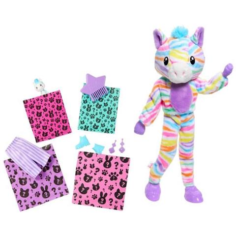 Barbie-barbie Cutie Reveal-bambola Zebra Da Sogno Colorata Con 10 Sorprese39 Hrk - Foto 3