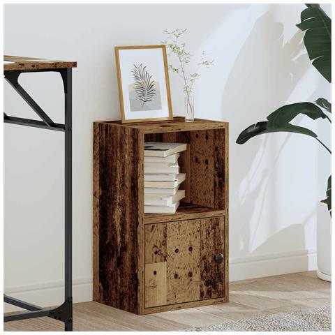 Libreria Legno Vecchio 31x24x52 Cm In Legno Multistrato - Foto 3