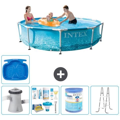 Piscina Fuori Terra - In Giro - 305x76 Cm - Blu - Include Accessori Coordinati A1363 - Foto 1