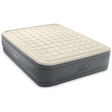 Set Materassino Gonfiabile - 203x152x46 Cm - Grigio - Include Accessori Coordinati - Foto 2