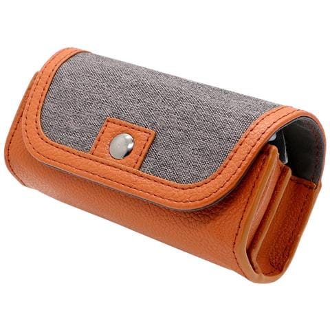 Custodia In Pelle Per Iqos Iluma, Scatola Portaoggetti Con Chiusura Magnetica Brown - Foto 4