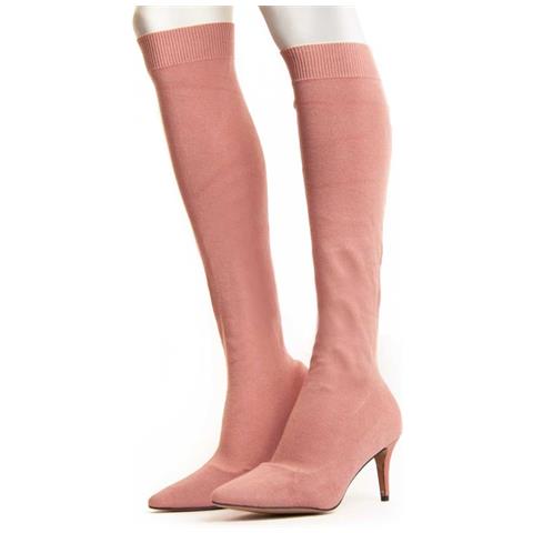 Montevita Stivale Con Tacco Bottavita5 Rosa . - Foto 1