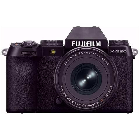 Kit X -S20 + XF16-50mm F2.8-4.8 R LM WR MILC 26,1 MP X-Trans CMOS 4 6.2K Touch Screen Nero - Foto 1
