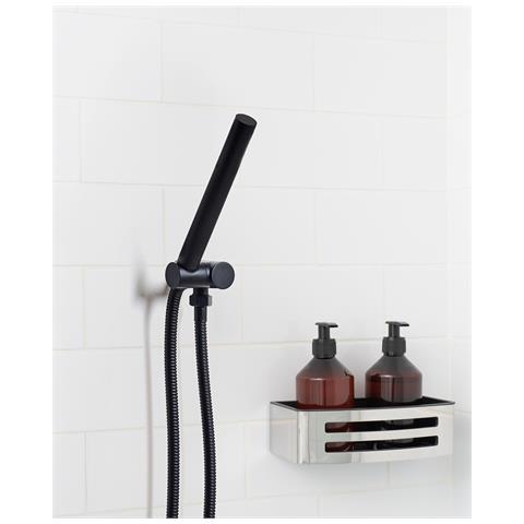 Soffione Doccia Marfau Ottone Nero - Foto 1