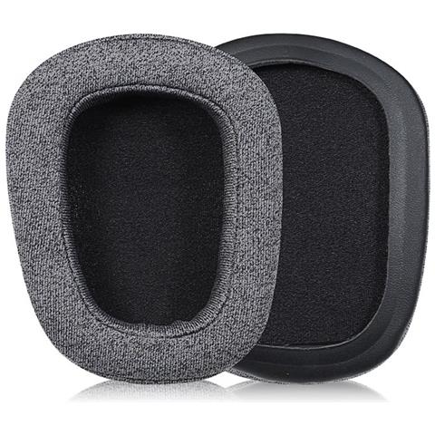 Cuscinetti Auricolari Di Ricambio Per Cuffie Logitech G633 G933 - Cotone Grigio - Foto 1