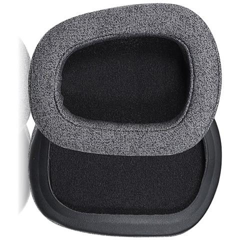 Cuscinetti Auricolari Di Ricambio Per Cuffie Logitech G633 G933 - Cotone Grigio - Foto 2
