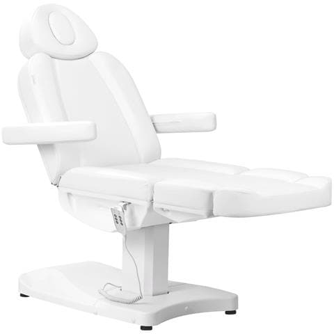 Poltrona cosmetica elettrica 803D 3 motori bianca - Foto 2