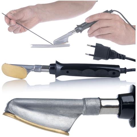 Lutatrice Per Plastica - Design Ergonomico, Antiscivolo | Lunghezza Totale 230mm, Cavo 110cm | Riparazione E Rinforzo Plastica - Foto 1