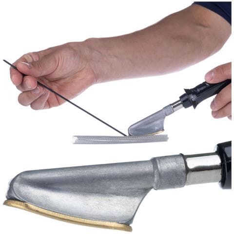 Lutatrice Per Plastica - Design Ergonomico, Antiscivolo | Lunghezza Totale 230mm, Cavo 110cm | Riparazione E Rinforzo Plastica - Foto 8