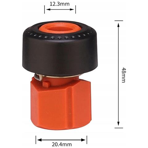 Adattatore Clickfit M22 Per Idropulitrici - Compatibile Con Nilfisk 4 Series, Bosch, Stihl, Gerni | Filettatura M22x1,5 | Alta Qualità - Foto 5