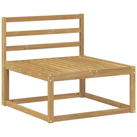 Divano centrale per esterno Bianco 79 x 83 x 73 cm - Foto 1