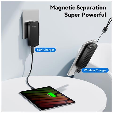 Power Bank - Nero, 5000 mAh - Foto 2