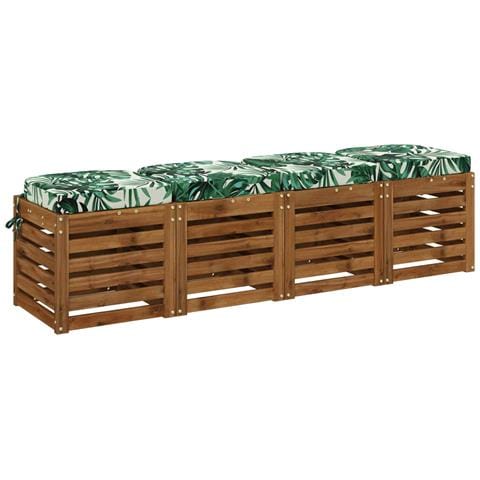 Cuscini per sedile a 4 pezzi SOEST 4 pcs 100% Poliestere - Foto 2