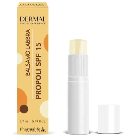 Dermal Balsamo Labbra Propoli SPF 15 5,7 ml - Foto 1