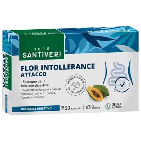 Flor Intollerance Attacco 30 Capsule - Foto 1