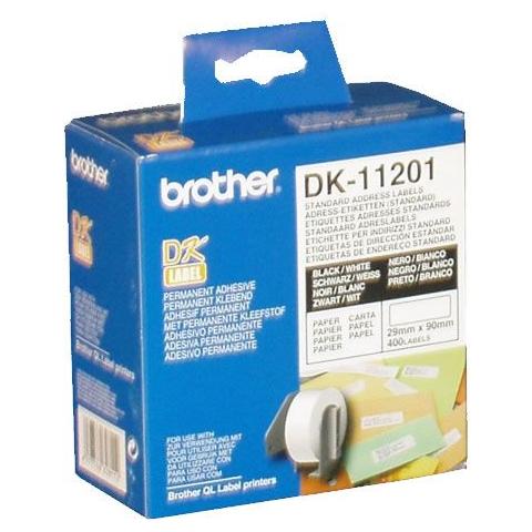 Etichette adesive in carta 400pz (29mm X 90mm) per QL - Foto 2