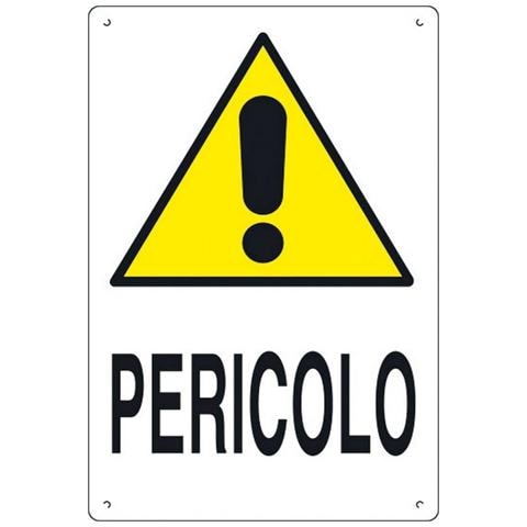 Cart. "pericolo" 60x40po - Foto 1