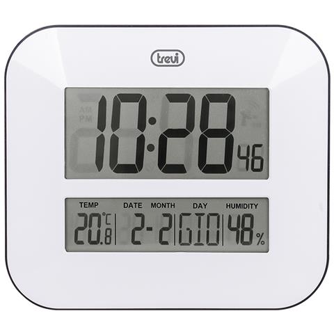 Orologio Digitale Da Parete Con Grande Display Om 3520 D Bianco - Foto 3