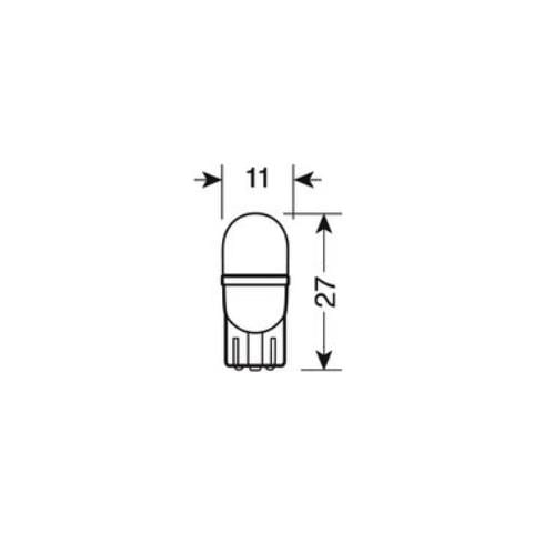 Cp. de 24v 1 Led Blu T10 - Foto 2