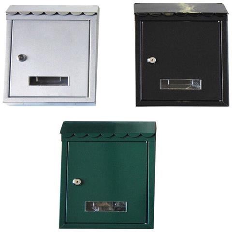 Cassetta Posta Postale Ferro Buca Per Lettere Esterno Verniciata Metallo Chiavi - Foto 3