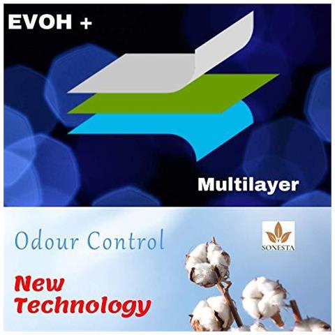 200m - Nuova Eco Liner Compatibile Con Tommee Tippee Sangenic Tec Simplee Angelcare Litter Locker Ii Equivalente A 16 Sangenic Misura Tutti Vasche Deoactiv Extra Easy Refill Profumo Di Lavanda - Foto 4