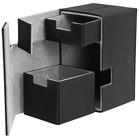 Contenitore Per Carte Da Gioco E Dadi Xenoskin 100 Plus, Colore: Nero - Foto 1