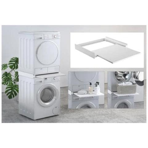 Kit Sovrapposizione con Ripiano per Lavatrice + Asciugatrice  - Foto 3