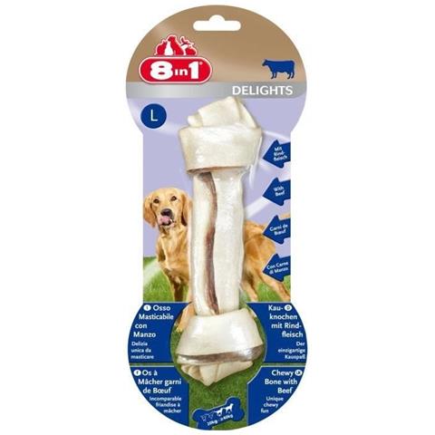 Snack per Cani Delights con Manzo 1 osso L - Foto 1