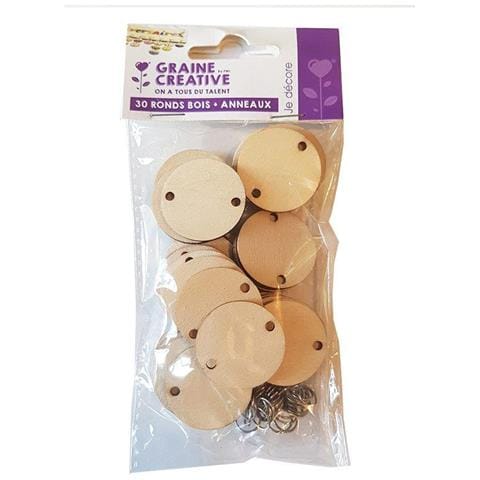 Kit Di 30 Dischi In Legno Di Ricambio Per Il Calendario Dei Compleanni - Foto 1