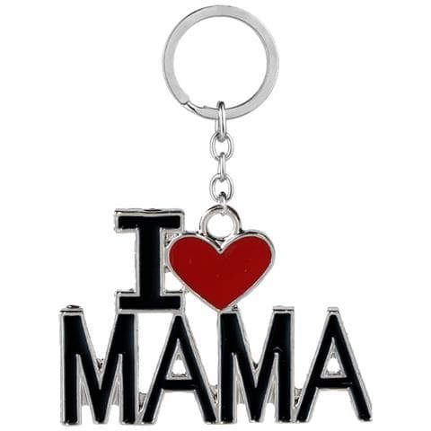 Portachiavi ""io Amo La Mamma"" Multicolor - Foto 1