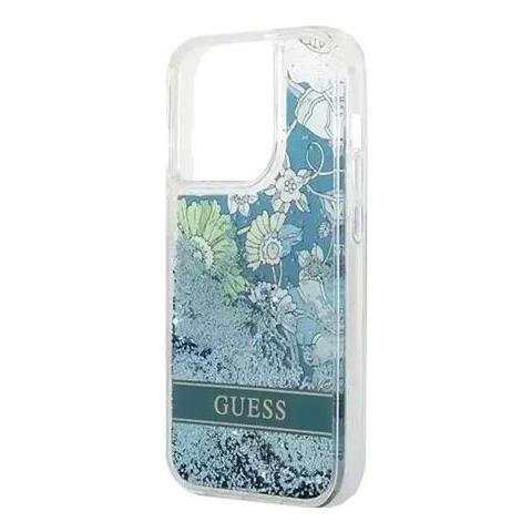 Hard Cover Flower Liquid Glitter Green, Fr Iphone 14 Pro, Guhcp14llflsn (guhcp14llflsn) - Foto 1