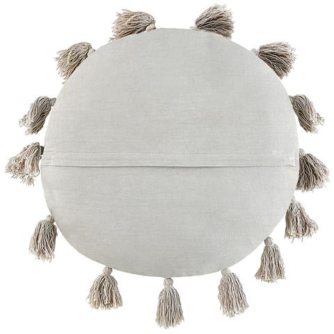 Set Di 2 Cuscini Madia Cotone 45 X 45 Cm Grigio Tinta Unita - Foto 2