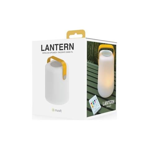 Speaker Bluetooth Wireless Lanterna Luminosa 10w, Giallo - Foto 2