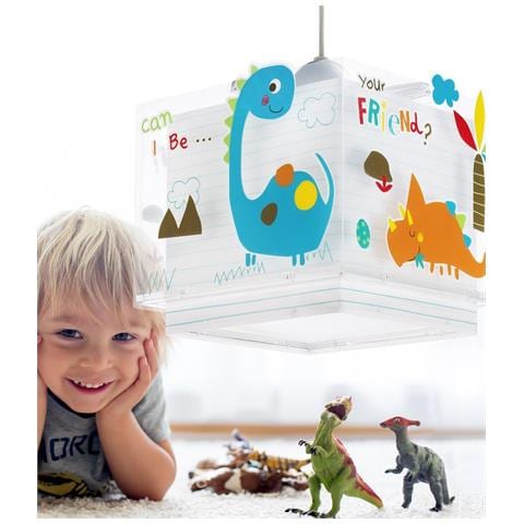 Lampada A Sospensione Per Bambini Dinos Dinosauri - Foto 1