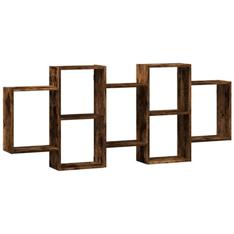 Mensola A Muro Rovere Fumo 159x18x65 Cm In Truciolato - Foto 2