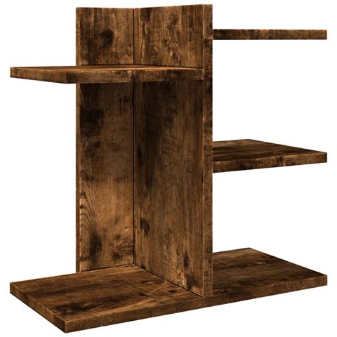 Organizer Scrivania Rovere Fumo 42x21,5x42 Cm Legno Multistrato - Foto 2