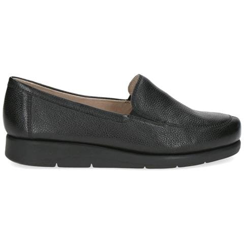 Black Casual Closed Loafers Mocassino Pelle Scarpe Donna Nero Eu 39, 9-24750-41-02b - Foto 2